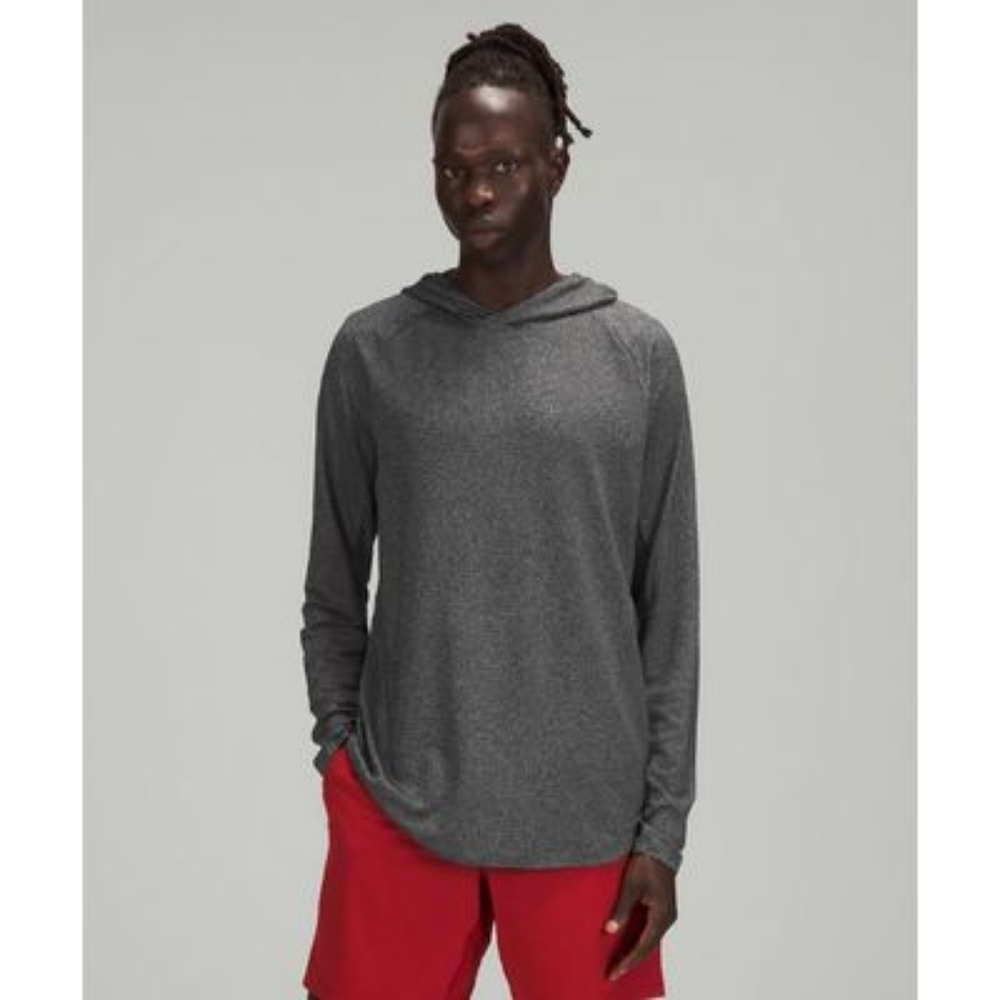 Lululemon Drysense Hoodie. L. Black/Gray.
